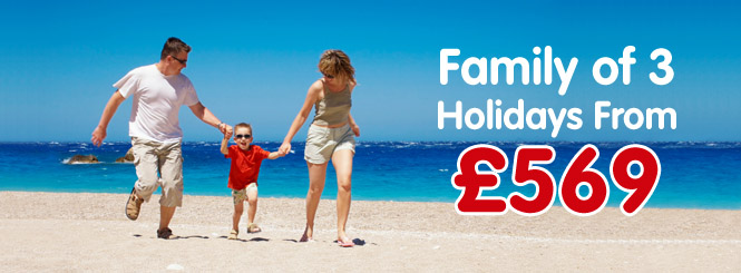 Family of 3 Holidays