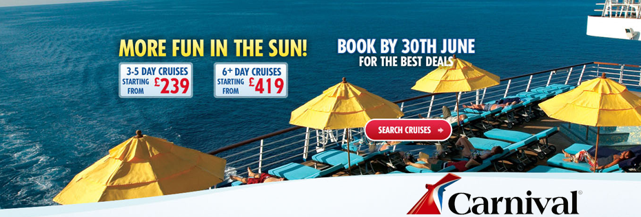 Carnival Cruise Lines More Fun Less Money