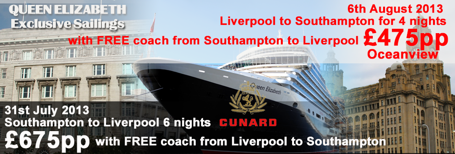 Queen Elizabeth Exclusive Sailings