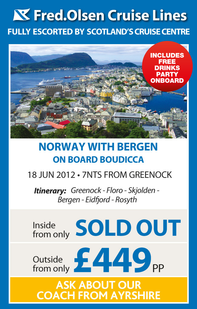 Escorted Cruises with Free Coach Transfers