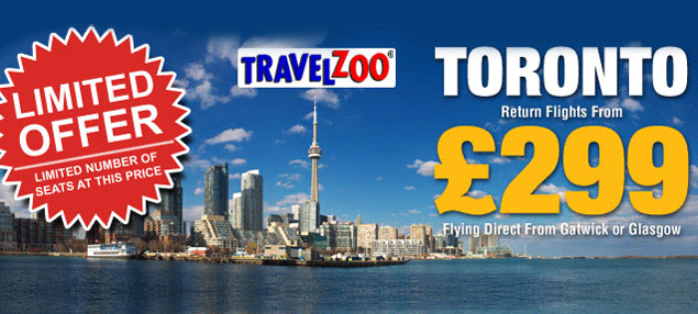 Toronto from &pound;299 per person