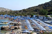 Beach scene Faliraki