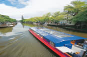 A canal tour is a great way to see the city The canal tour is a great way to see the city