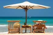 Relaxing holiday resort