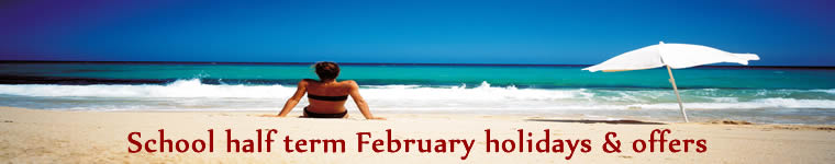 Check out the latest half term February holidays & offers here! Check out the latest half term holidays & special offers here!