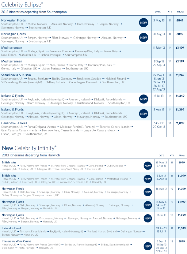 Latest Cruise Deals and Offers