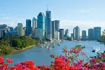Brisbane, Australia city river