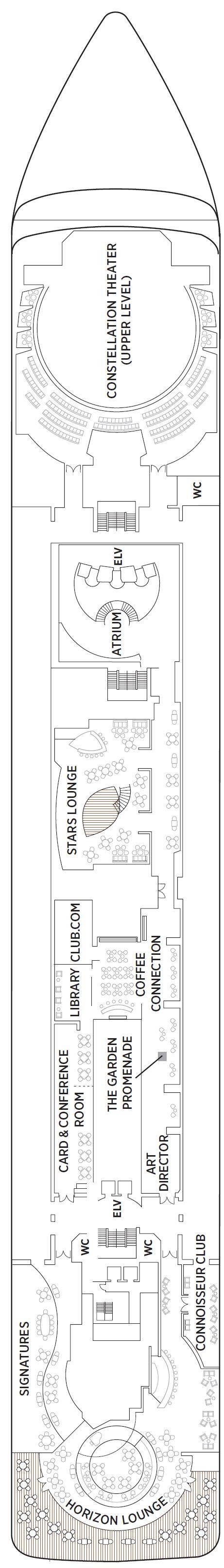 Deck Plans Seven Seas Mariner The Luxury Cruise Company